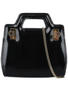 Wanda Micro Cross Bag Black - SALVATORE FERRAGAMO - BALAAN 3