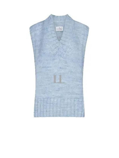 Botanical Dye Knit Vest Pale Blue - MAISON MARGIELA - BALAAN 2