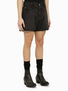 Men's Bermuda Wash Denim Shorts Black - PRADA - BALAAN 7