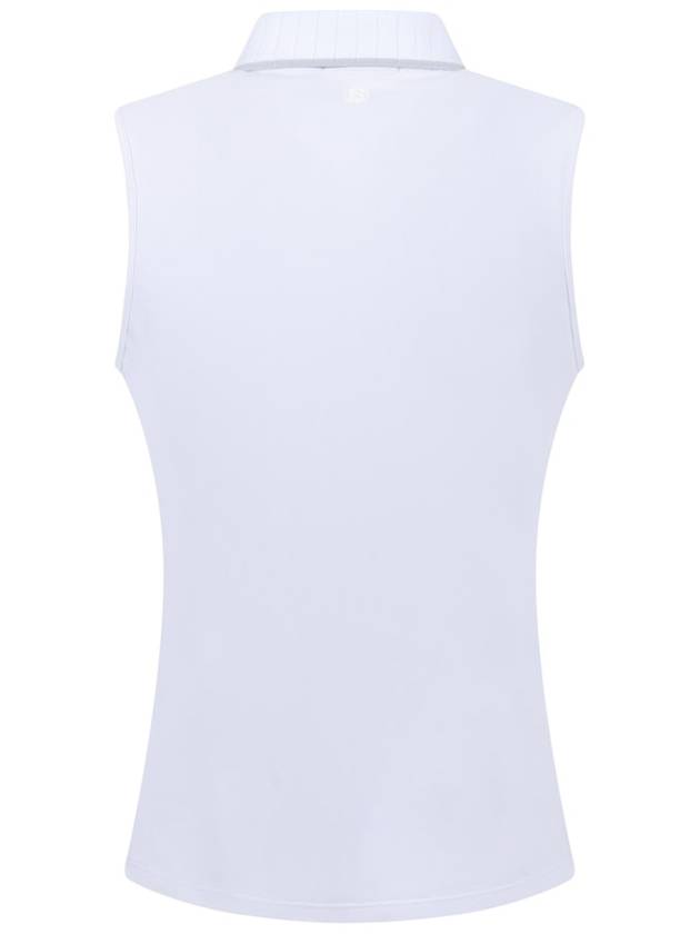 Collar Pleated Sleeveless White - G/FORE - BALAAN 7