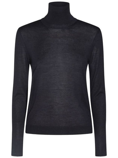 Tom Ford Dark Blue Wool Knitwear - TOM FORD - BALAAN 1