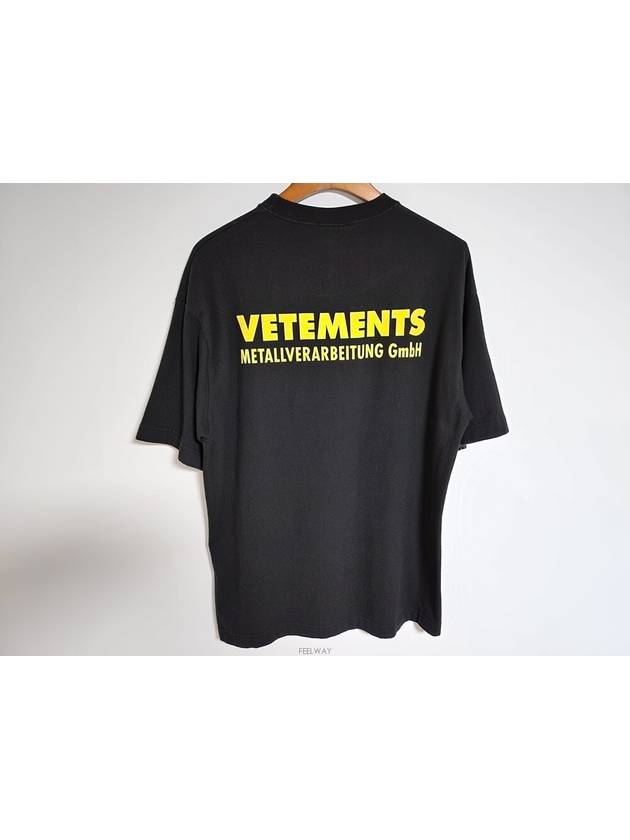 men s short sleeve t shirt - VETEMENTS - BALAAN 1