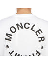 Logo Motif Short Sleeve T-shirt White - MONCLER - BALAAN 8