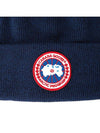 Arctic Disc Torque Wool Beanie Navy - CANADA GOOSE - BALAAN 5