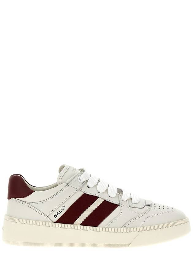 Rebby Leather Low-Top Sneakers White - BALLY - BALAAN 2