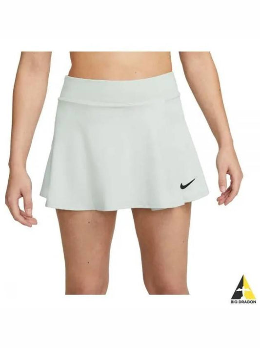 Women's Court Dry Fit Victory Tennis Pleats Skirt Grey - NIKE - BALAAN 2