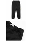 Men's Wappen Patch Cargo Jogger Pants Black - STONE ISLAND - BALAAN 5