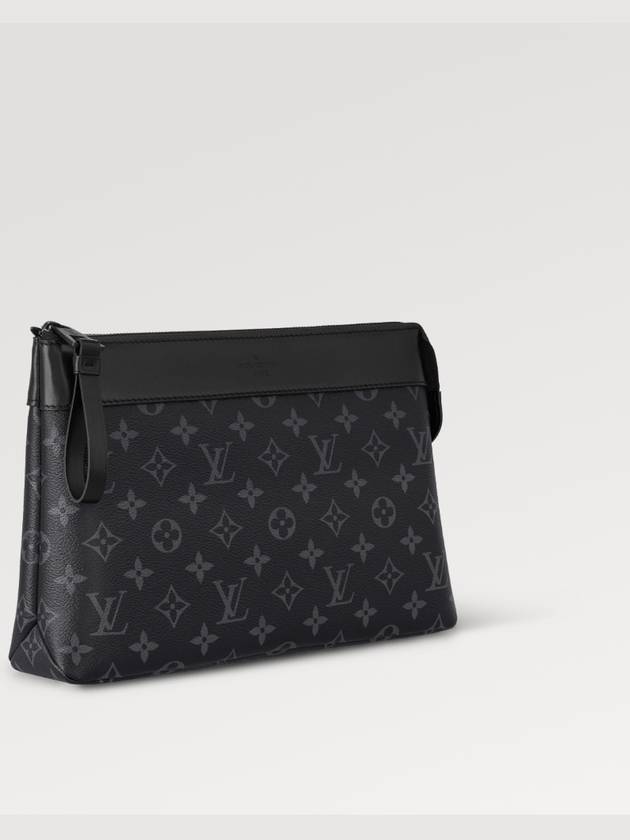 Pochette Voyage Souple Monogram Pouch Bag Black - LOUIS VUITTON - BALAAN 3