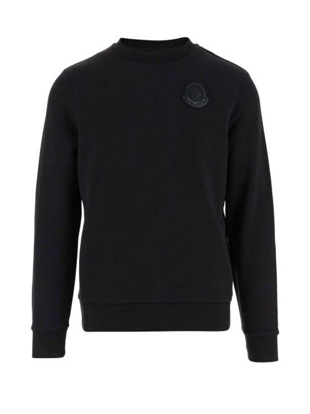 Long Sleeve T Shirt 8G00067 809KX 999 Black - MONCLER - BALAAN 1