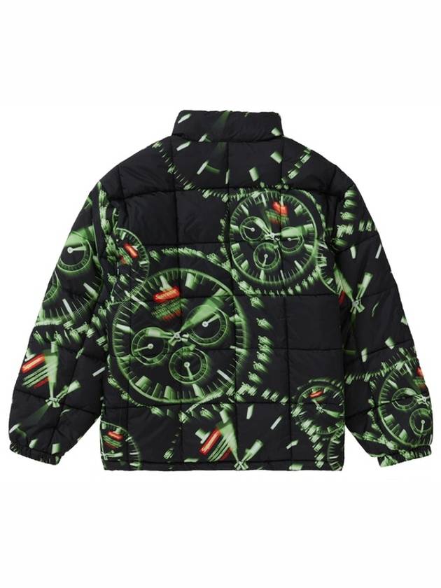 Watches Reversible Puffy Jacket Black - SUPREME - BALAAN 4