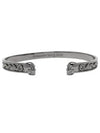 Twin Skull Bracelet Silver - ALEXANDER MCQUEEN - BALAAN 2