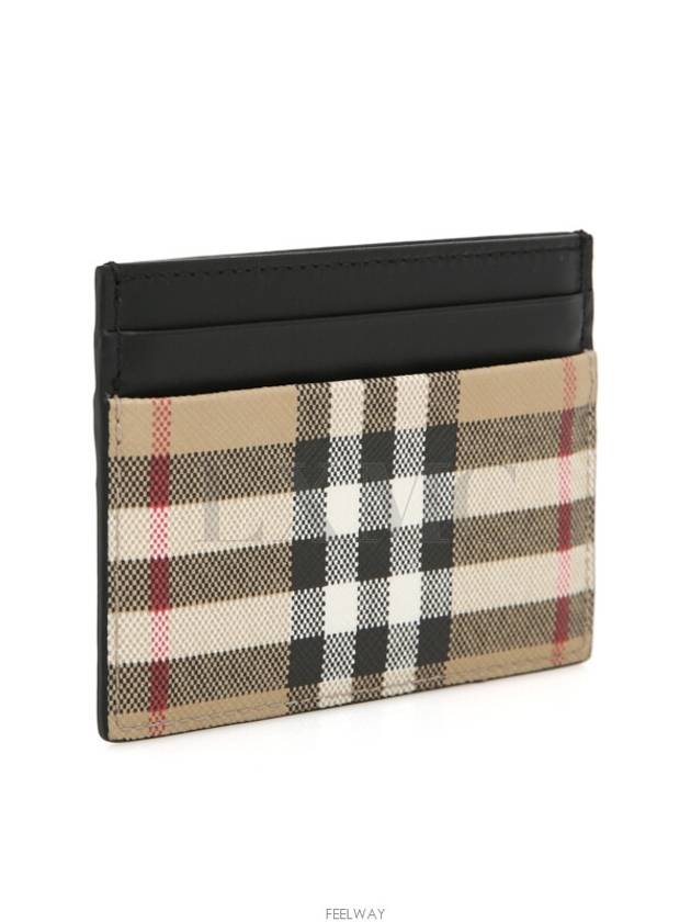 SANDON vintage check card holder 8057945 business - BURBERRY - BALAAN 3