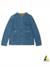 Reversible Denim Jacket Blue - GUCCI - BALAAN 2