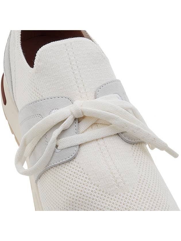 360 LP Flexy Walk Wool Low Top Sneakers White - LORO PIANA - BALAAN 9