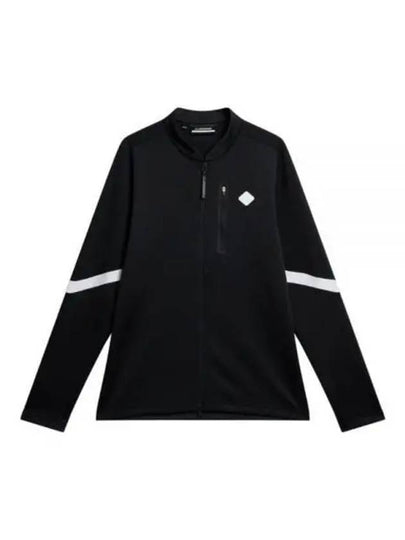 Highlands Mid Layer Zip-Up Jacket Black - J.LINDEBERG - BALAAN 2