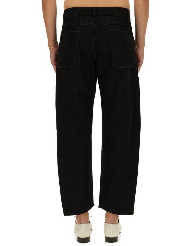 Twisted Workwear Straight Pants Black - LEMAIRE - BALAAN 2