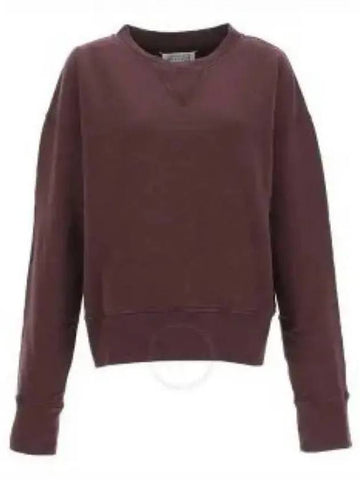 Cotton Sweatshirt Bordeaux XS51GU0117S25570227 - MAISON MARGIELA - BALAAN 1