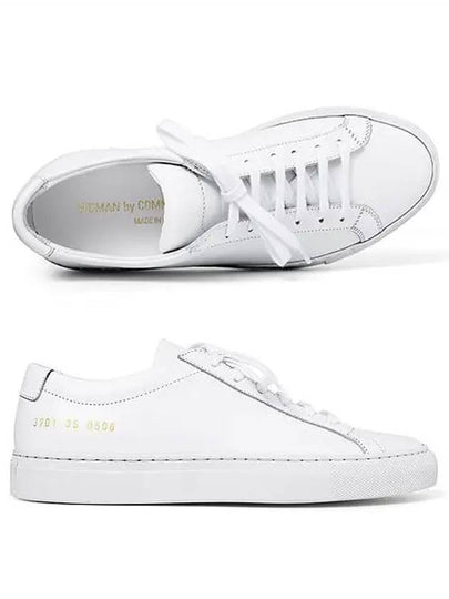 Original Achilles Low Top Sneakers White - COMMON PROJECTS - BALAAN 2