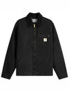 Carhartt WIP Organic Dearborn Canvas OG Detroit Jacket Black I027358 00E 3K - CARHARTT WIP - BALAAN 1