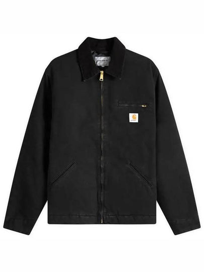 OG Detroit Jacket Black - CARHARTT WIP - BALAAN 2