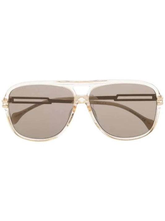 transparent aviator frame sunglasses GG1105S004 - GUCCI - BALAAN 1