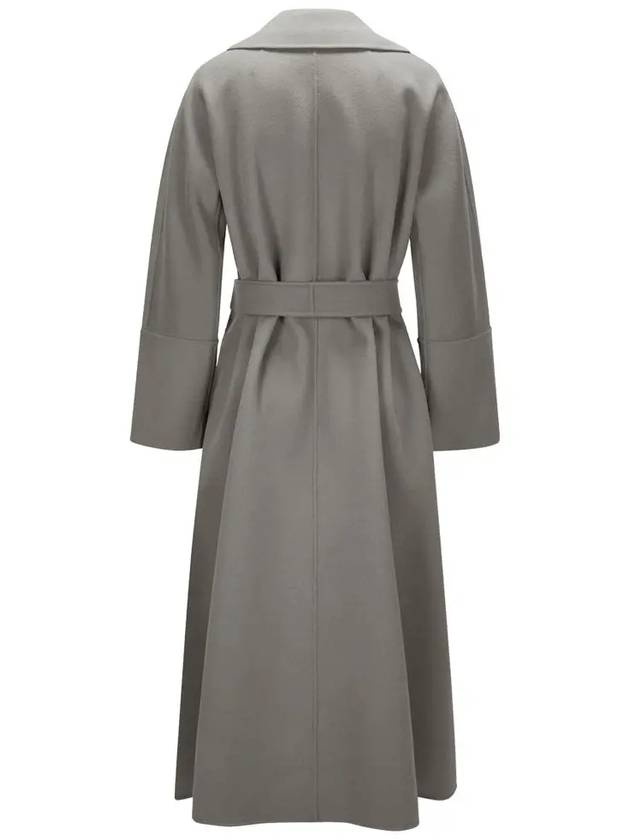 ELISA Wool Belt Long Coat Cement 2390110231 008 - MAX MARA - BALAAN 3