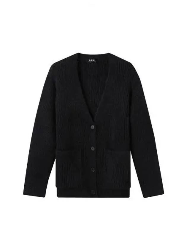 Women's Claudine Cardigan Black - A.P.C. - BALAAN 2