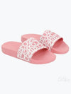 Jeanne Logo Print Slippers Pink - MONCLER - BALAAN 2