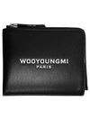 Square logo card wallet W231SL03 611B - WOOYOUNGMI - BALAAN.