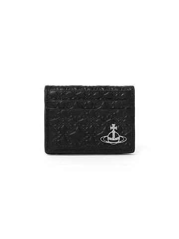 5402000EM L003E N403 embossed card wallet - VIVIENNE WESTWOOD - BALAAN 1