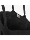 Yenky Small Cotton Tote Bag Black - ISABEL MARANT - BALAAN 4