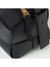 Brick Cassette Intrecciato Small Shoulder Bag Black - BOTTEGA VENETA - BALAAN 5