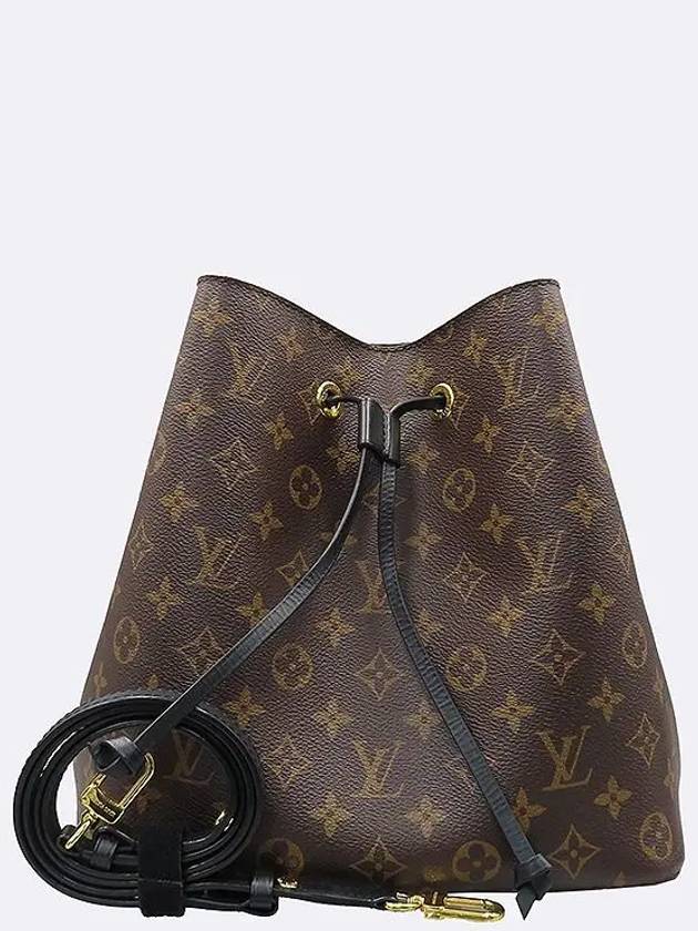 M44020 Monogram Canvas NOIR Black Color NEONOE Bucket Shoulder Bag - LOUIS VUITTON - BALAAN 1