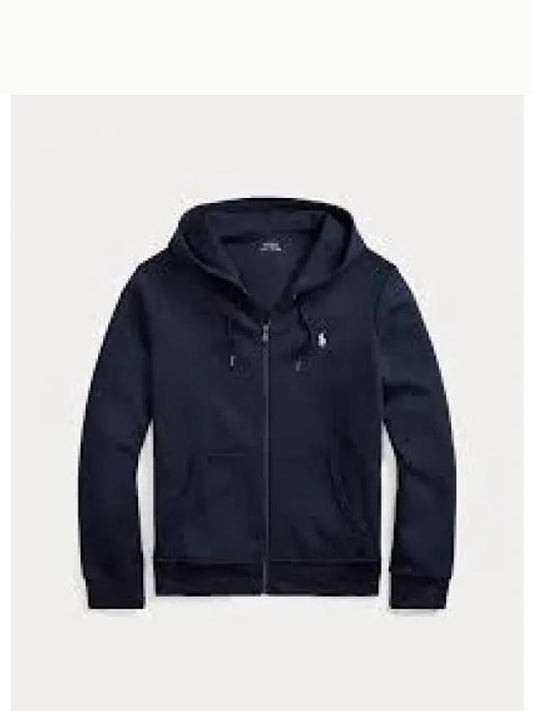 Savings cotton full zip hoodie navy - POLO RALPH LAUREN - BALAAN 1