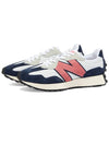 327 Low Top Sneakers Pink White - NEW BALANCE - BALAAN 2