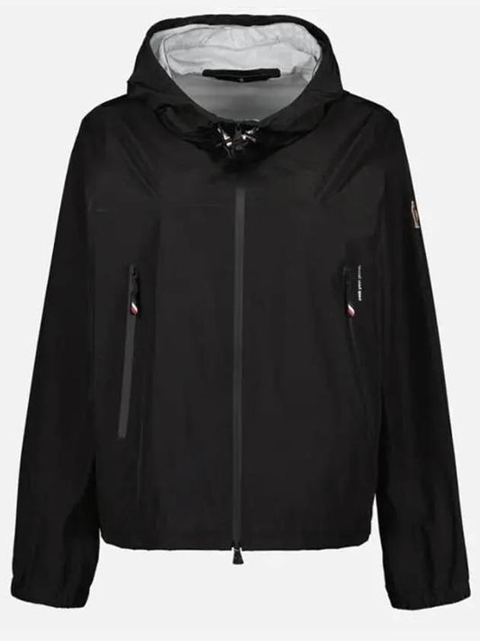 FANES Hooded Wind Jacket Black 1A00004 597C5 999 - MONCLER - BALAAN 1