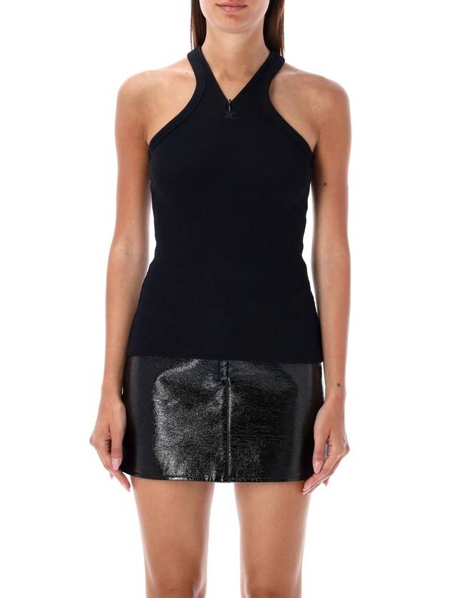 Stretch Sleeveless Black - COURREGES - BALAAN 2