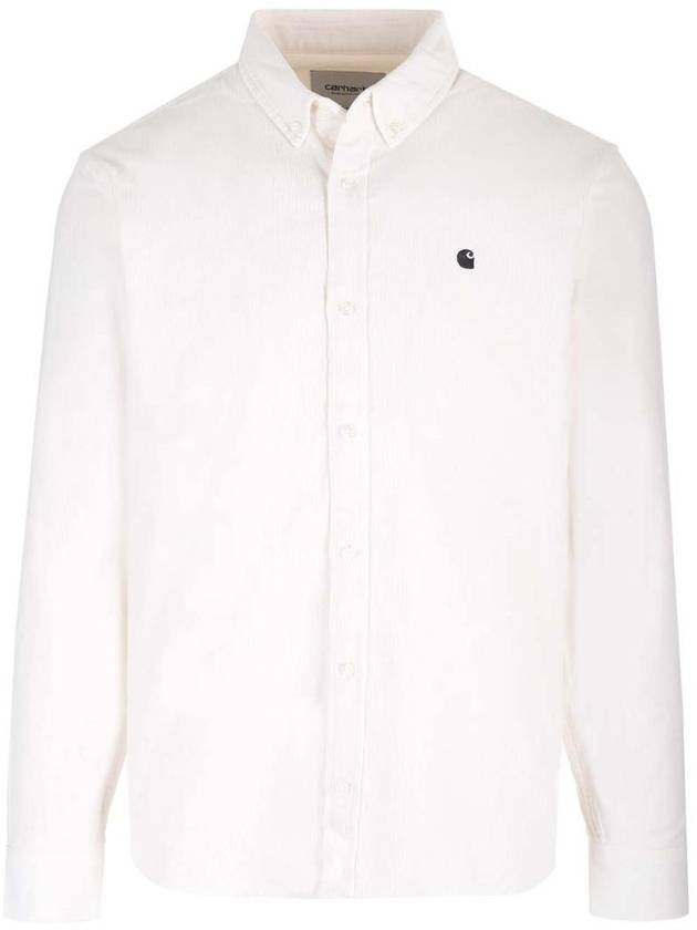 Madison Fine Cord Long Sleeve Shirt Wax - CARHARTT WIP - BALAAN 1