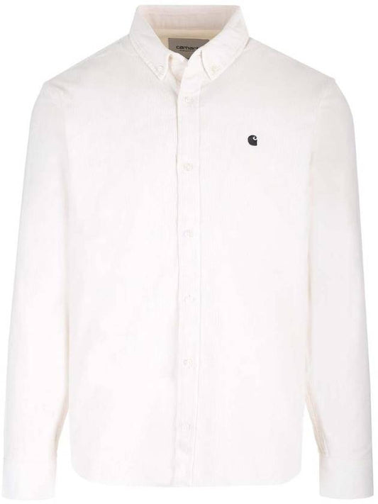 Madison Fine Cord Long Sleeve Shirt Wax - CARHARTT WIP - BALAAN 1