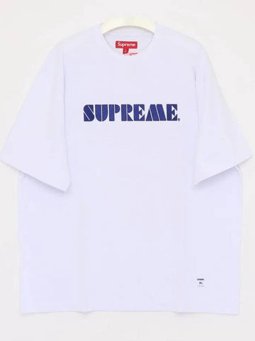 SS24KN59 WHITE Stencil Short Sleeve Tee - SUPREME - BALAAN 1