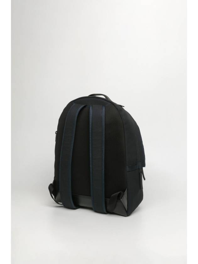 Rainbow Stripe Logo Patch Backpack Black - PAUL SMITH - BALAAN 3