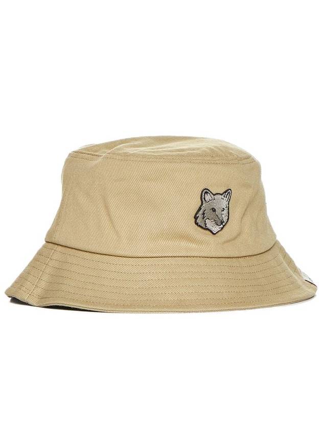 Bold Foxhead Bucket Hat Canvas - MAISON KITSUNE - BALAAN 3