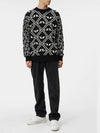 ISAAC Isaac Jacquard Knit Golf Sweater AMKW09407 - J.LINDEBERG - BALAAN 3