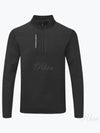 Men's Golf Storm Daytona Half Zip Jacket Black - UNDER ARMOUR - BALAAN 2