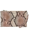 Python Snake Skin Clutch Bag - PRADA - BALAAN 6