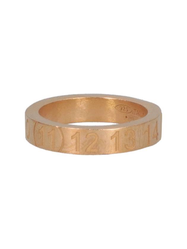 Numerical Engraved Logo Ring Gold - MAISON MARGIELA - BALAAN 3