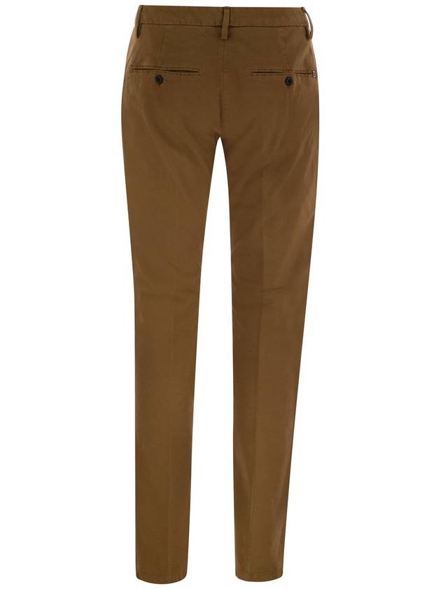 SPIRITISSIMO - Regular chino trousers in light gabardine - DONDUP - BALAAN 2