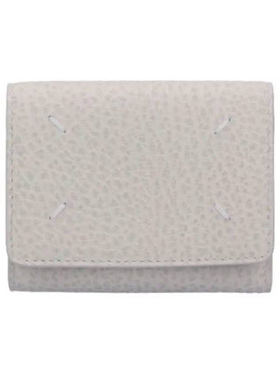 Zip Compact Tri-Fold Half Wallet Ivory - MAISON MARGIELA - BALAAN 2