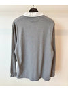 PK Long Sleeve T Shirt DX6754 091 Gray MENS L XL Asian Fit - NIKE - BALAAN 4