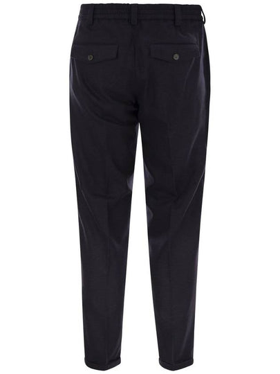 THE REBEL - Wool and cashmere trousers - PT TORINO - BALAAN 2